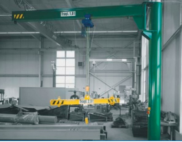 Säulenschwenkkran- Krantechnik